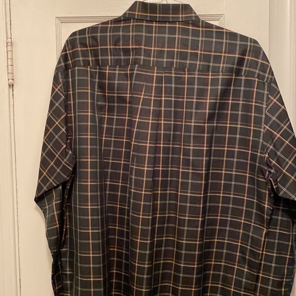 Jos A Bank Olive Green Button Down Collar Shirt - Large - Picture 6 of 7